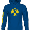 AA HOODIE -FRONT- DEEP SEA BLUE SUN -16BIT Adam Legend Hoodie